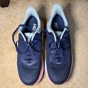 Hoka One One Blue Athletic Sneakers Size 7.5